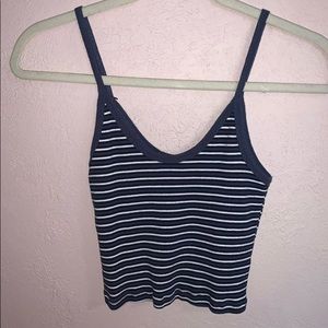 Brandy striped tank